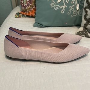 Rothys Sz 10 Blush Points NWOB